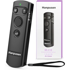 Wireless Remote Control for Canon, Camera Remote Shutter Release for Canon EOS R, M50, R7, R6, R5, R3, RP, 90D, 200D, 200D-II, 250D, 6D-II, 77D, M6-II, M50-II, M200, G5X-II, G7X-III, SX70 HS