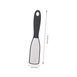 FRCOLOR Handle Double-sided Foot File Callus Remover for Dead Skin Exfoliation for Daily Foot Care and Pedicure Use