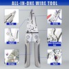 Wire Stripper Tool, Multi-function, 9-in-1 Wire Cutter Wire Crimper, Adjustable