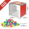 TMR.Breath G Lottery Box Set 1-50 with Number Balls, Colorful