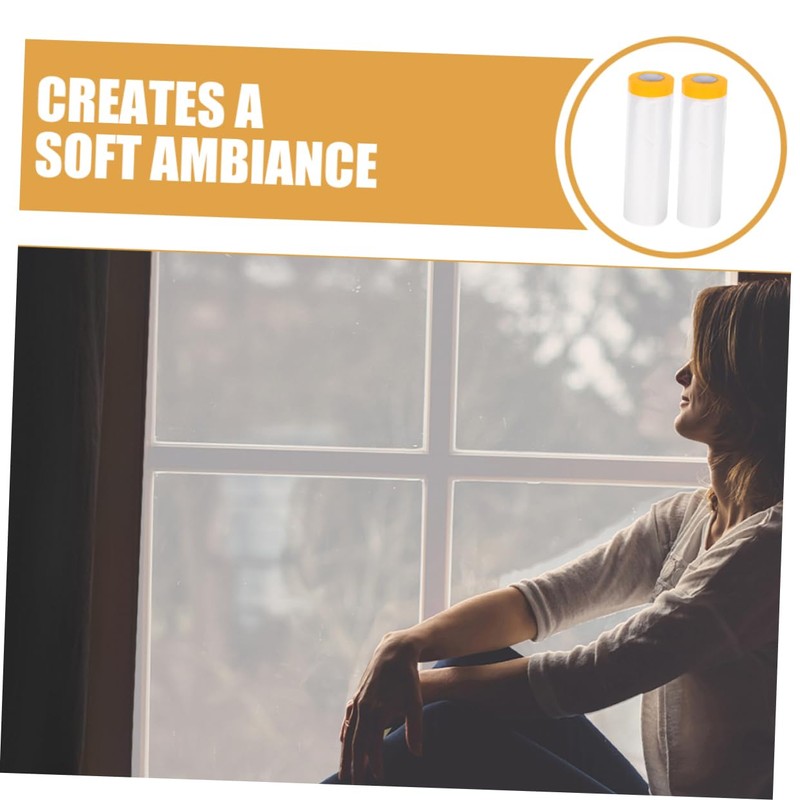 OSALADI Winter Window Insulation Kit 2 Rolls Pe Film Window