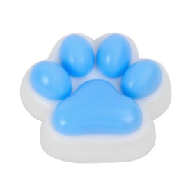 Handmade Cat Paw Taba Squishy Toys,Anxiety and Relaxation Perfect Desk Accessory for Stress Relief Toys (Blue)