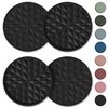 Wingcases Car Coasters Silicone [4 Pack] 2.75in Universal Mats Non-Slip,