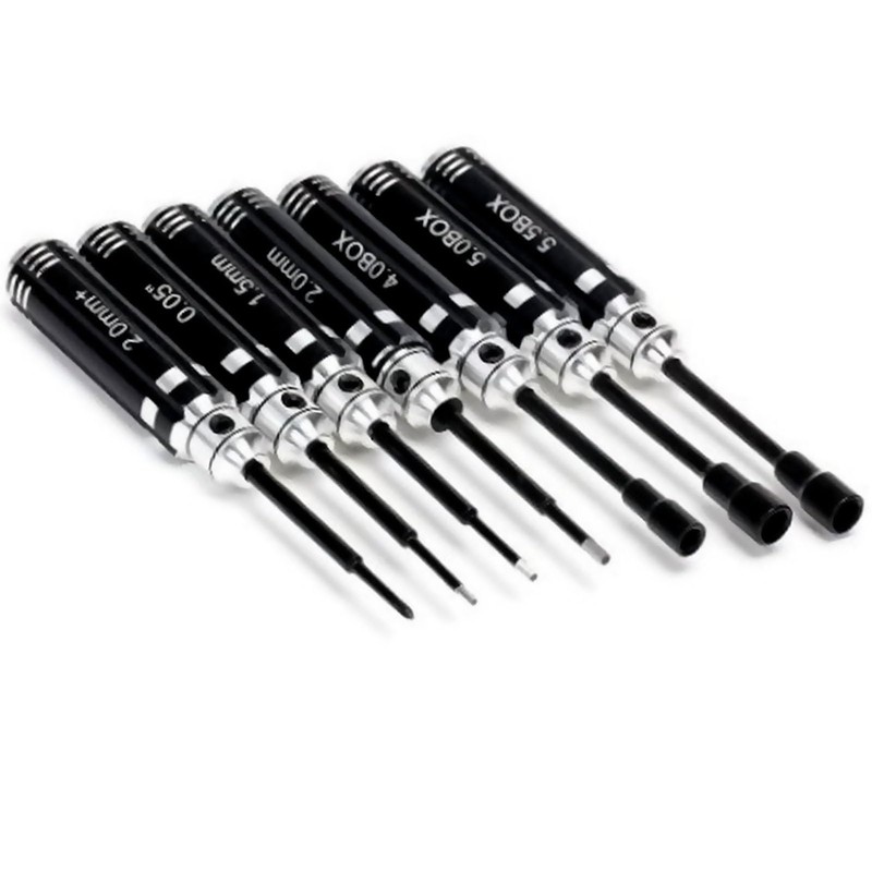 Hobbymall Mini RC Hex Screwdriver Nut Driver Set RC Car