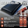 Liquid Rubber RV Lap Sealant, Self-Leveling Roof Sealer, White, 2