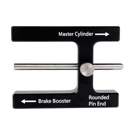 Car Brake Booster Push Rod Adjustment Tool, Brake Pedal Distance Adjustment Tool with Magnet, Brake Booster with Master Cylinder, Push Rod Length Gauge for Brake Booster with Adjustable Pin
