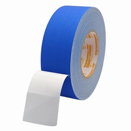 KABELREX Gaffer Tape Blue 5 cm x 55 m Extra Strong & Residue-Free - 10% More Length than Standard - Matte, Waterproof Cloth Tape Like Duct Tape for Stage, Household & DIY