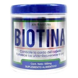 Biotina en Polvo Joy Natura 500g Colágeno Hidrolizado Sabor Uva                                                                                       