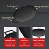 SISEM Korean BBQ 3 IH Griddle Grill Pan, Nonstick Coating,
