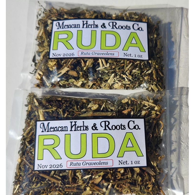 Mexican Herbs Ruda Hierba/Te, Rue Herb, Natural organic ruta graveolens
