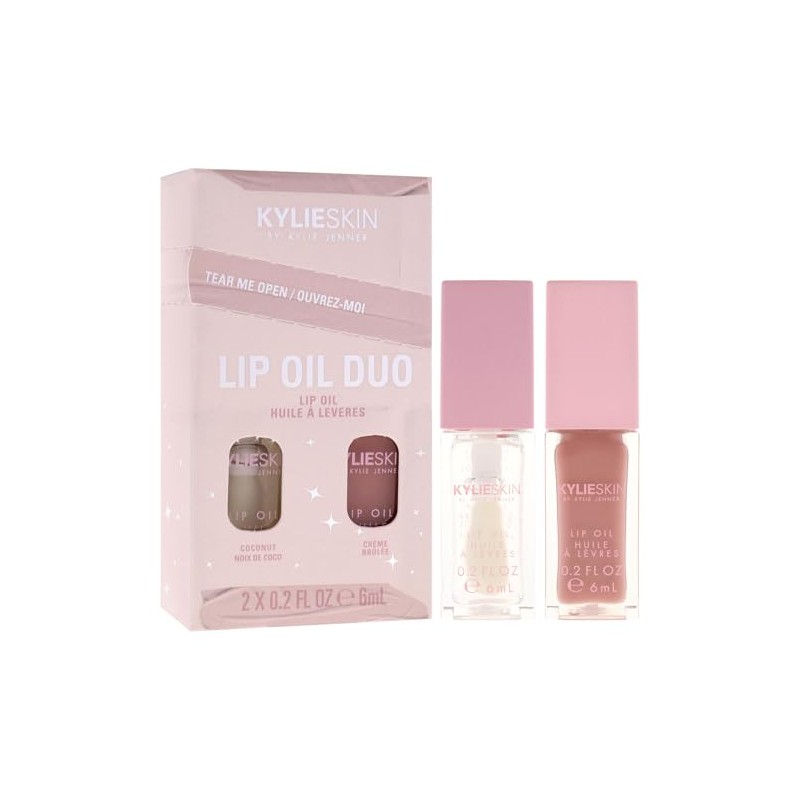 Kylie Jenner's Lip Oil Set de regalo: Coconut & Crme