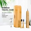 Sonic Electric Bamboo Toothbrush for Adults - Bamboo Design with