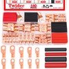 Twidec/160PCS Battery Cable Ends AWG 2 4 6 8 10