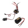 RC Brushed Motor ESC Kit External Carbon Brush Waterproof 540