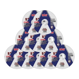 SALI 10 Pack Cut Off Wheels 125mm（5"）General Purpose Metal Cutting Wheel for Angle Grinders and Die Grinders- Cutting Disc Aggressive Cutting 125 x 1.2 x 22.2mm Operating Up to 12220 RPM and 80 M/S