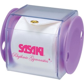 Sasaki LDKEP AC-61 Rhythmic Gymnastics Storage Case, Ribbon Case, Lavender x Fluorescent Pink