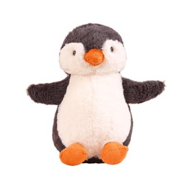 YTPAFK Penguin Cuddly Toy, 7in Plush Toy For Children, & Playing, Grey Stuffed Toy For Girls Boys, Pudgy Penguin Plush For Birthday