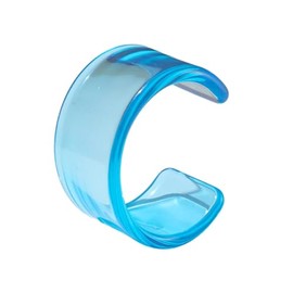 Pingyongchang Bangle Cuff Bracelets Chunky Bracelets for Women Girls Colorful Irregular Resin Acetate Wristbands Retro Wide Geometric Transparent Bracelet Best Christmas Birthday Gifts-Cyan Blue