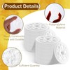 120pcs Plastic Washers Load Spreading Polypropylene Washers, 45mm Board Washers