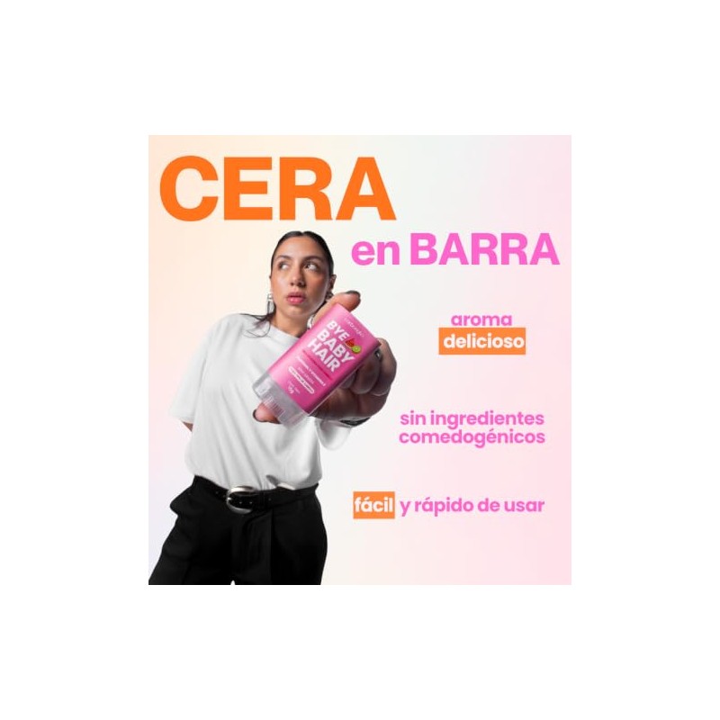 Bye Baby Hair (KiwiSandía) - Cera en barra para Peinar