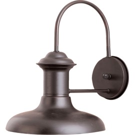 Maxim 35001EB, Wharf Outdoor Wall Sconce, 1-Light 100 Watts, Empire Bronze