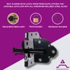 Self-Closing Gate Latch, Wood Fence Gate Latches, Pad-Lockable, Gate Lock