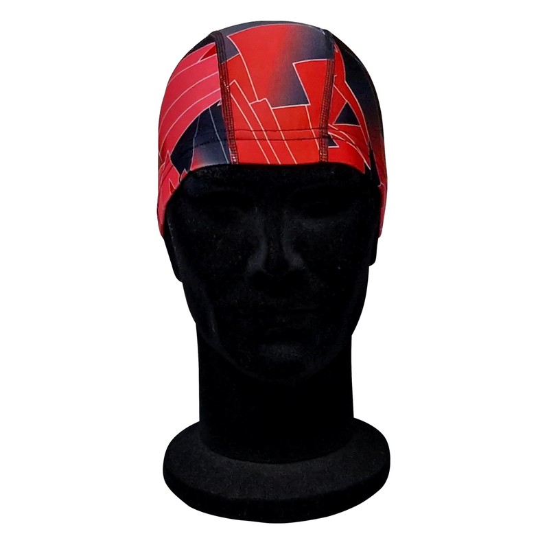Blue Reef Elasticated Unisex Nylon Lycra Stretchy Swim Hat Bathing