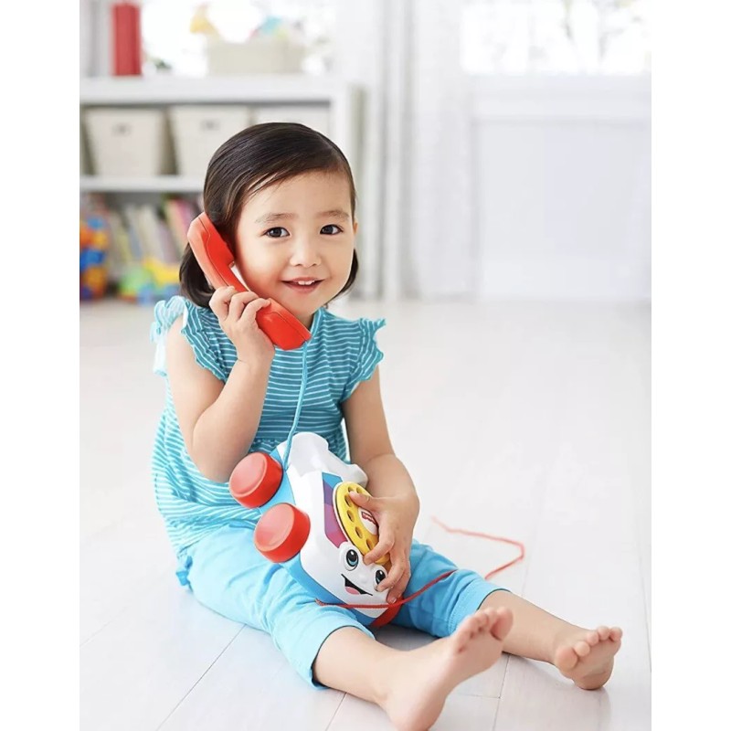 Fisher-Price Fisher Price Chatter Phone Telephone Pull Toy with Moving