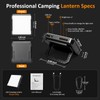 20000mAh Rechargeable Camping Lantern, 1300LM Ultra Bright LED Light, Fast