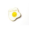 TINY BEE CARDS Egg-cellent Fried Egg Hard Enamel Pin