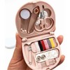 Mini Sewing Box,Portable Travel Sewing Kit, Sewing Repair Kit Basic