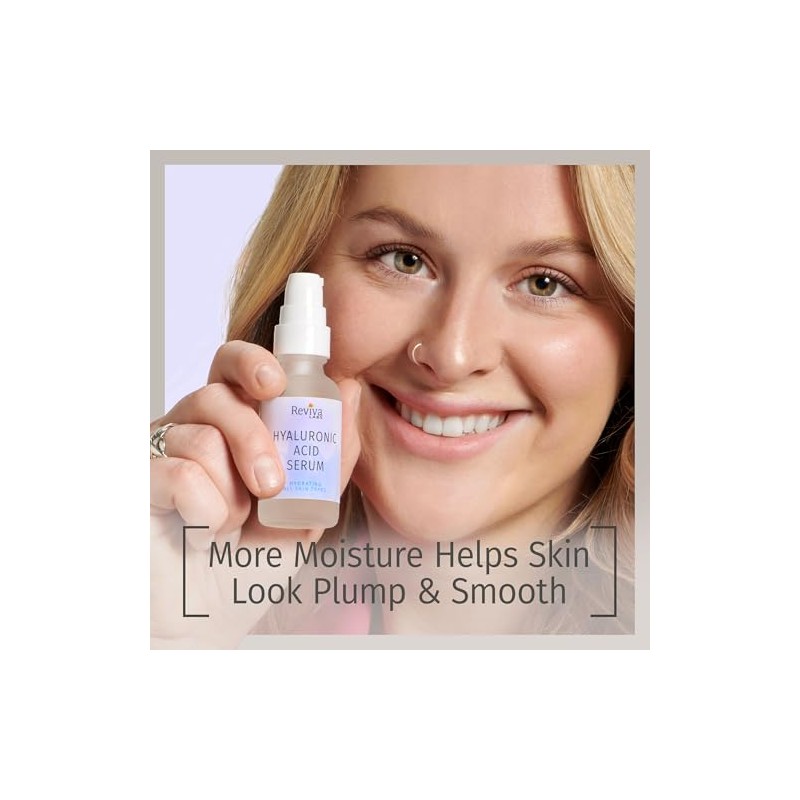 Reviva Labs Hyaluronic Acid Serum, 1 Fluid Ounce