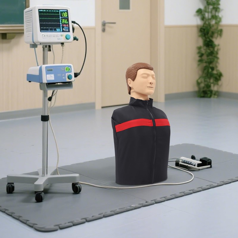 YIPONYT CPR Training Manikin Adult, Realistic CPR Dummy with Carry