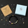 GolbalJew Scorpio Zodiac Bracelets Healing Crystal 12 Constellations Protection Stone