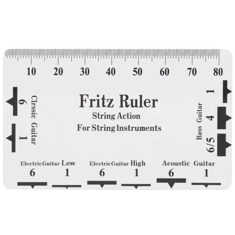 Guitar Neck Straight Edge Ruler String Action Ruler Guitar Fret