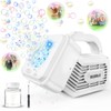 Panacare Portable Children's Bubble Machine, Automatic Bubble Machine, 10,000+ Bubbles/Min with Bubble Solution, Light, Children's Bubble Machine, Outdoor, Wedding/Party
