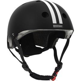 Kids/Youth/Adult Bike Helmet,Skateboard Helmet for Boys and Girls, Skate/Scooter/Bicycle Helmet,Matte Black,L Size for Age Over 14 Years Old