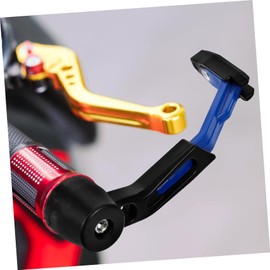 iplusmile 1pair Motorbike Protector Lightweight Handlebar Guard for Enhanced Safety during Braking for Offroad Adventures Daily Commutes Eye-catching Design