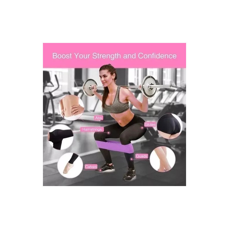 Molin Bandas De Ejercicio Ligas De Resistencia Yoga C/3 Ligas