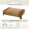 XIOURERY Baseball Table Cloths Decorative for Dining Room, Ball Washable