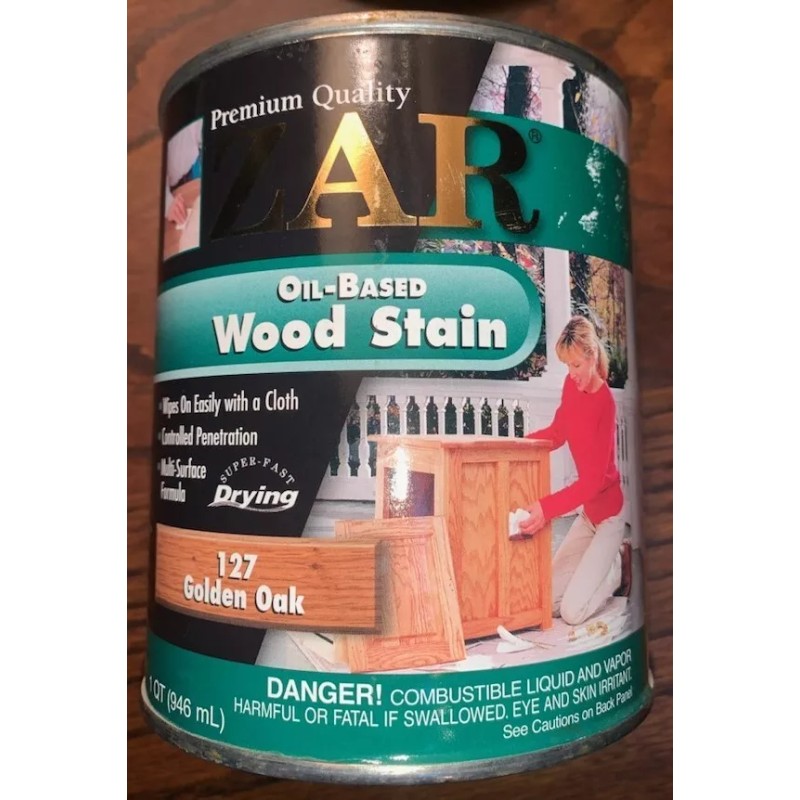Zar Interior Stain 127 Golden Oak Quart