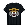 Wildcat Bobcat Lynx Cougar Cartoon Character T-Shirt for Men Women