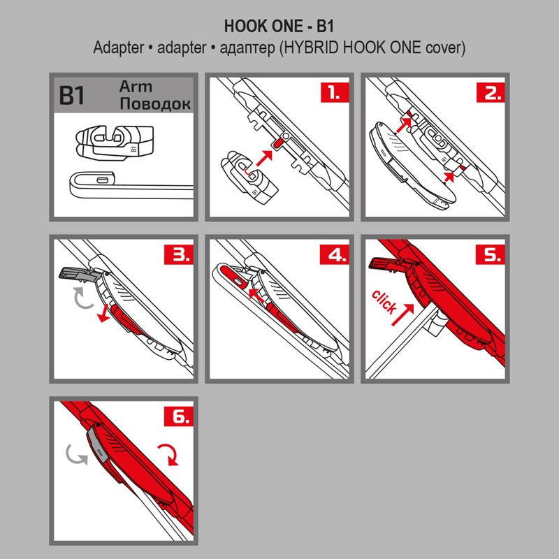 HEYNER® Windscreen Wiper Set Suitable for Lexus UX (10.2018-06.2024) Hybrid