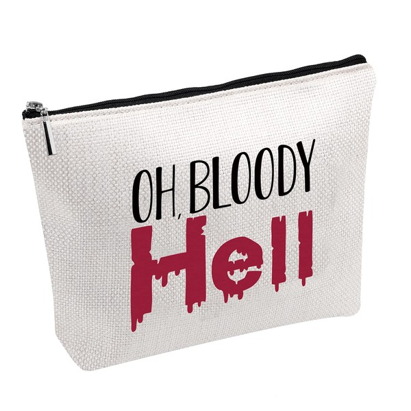 Tampon bag Period Pouch Sanitary Holder Oh Bloody Hell Bag Gifts For Best Friend (Oh Bloody Hell Bag)