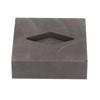 Graphite Crucible Rhombus Shape Metal Refining Scrap Melting Ingot 50