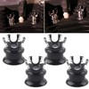 4pcs Engine Screw Cap Covers Crown Styling Fit for XL883/Big