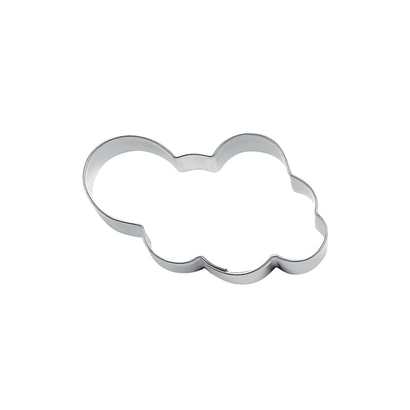 Städter 064348f Cookie Cutters Cloud 6.5 cm Stainless Steel Dishwasher