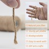 JeogYong 3mm Jute Twine String 656 Feet Natural Thick Garden
