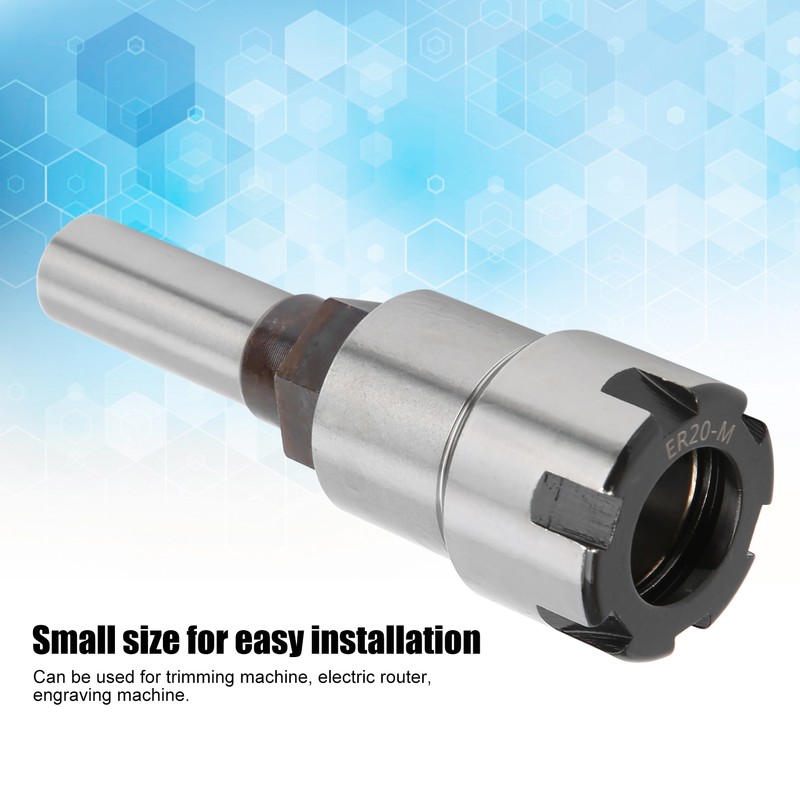 Collet Extension Rod 1/2in Shank Chuck Holders HSS for CNC