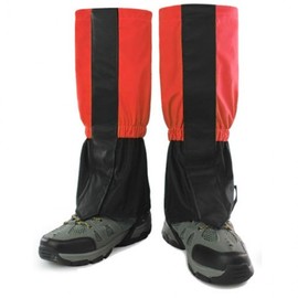 Mountaineering Winter Long Spats Outdoor Gaiters Hiking Waterproof Baltosh Red - Standard